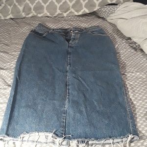 Vintage Levi's high waisted skirt